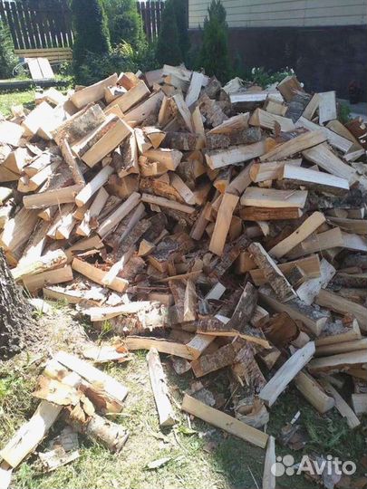 Дрова березовые. Колотые