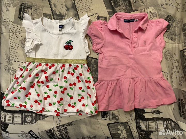 Платье для девочки 12 мес original marines