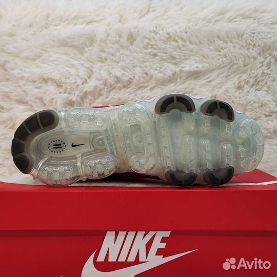 Кроссовки Nike Air Vapormax 360 Grey Red Оригинал