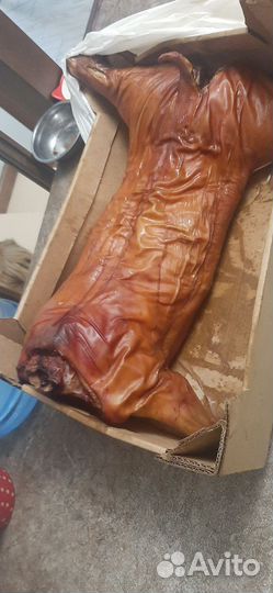 Копчёное мясо, грузди солёные, белый гриб варёный