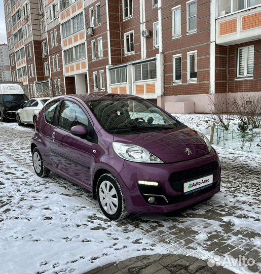 Peugeot 107 1.0 AMT, 2013, 41 941 км