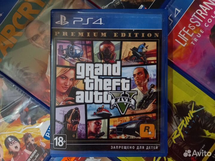 PS4 Grand Theft Auto V Premium edition (GTA 5)