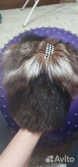 Шапка натуральный мех