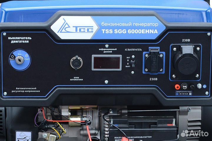 Бензогенератор TSS SGG 6000ehna