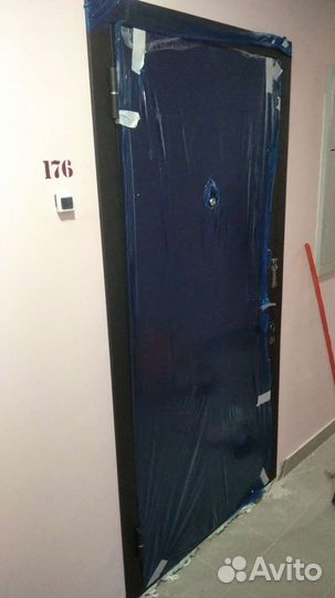 Установка входных дверей