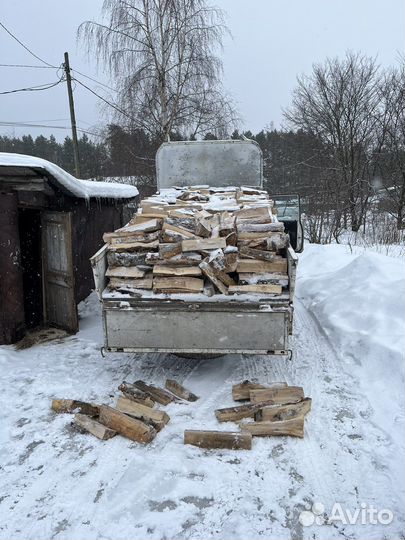 Дрова сухие береза