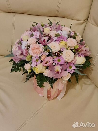 Вип коробочка с цветами