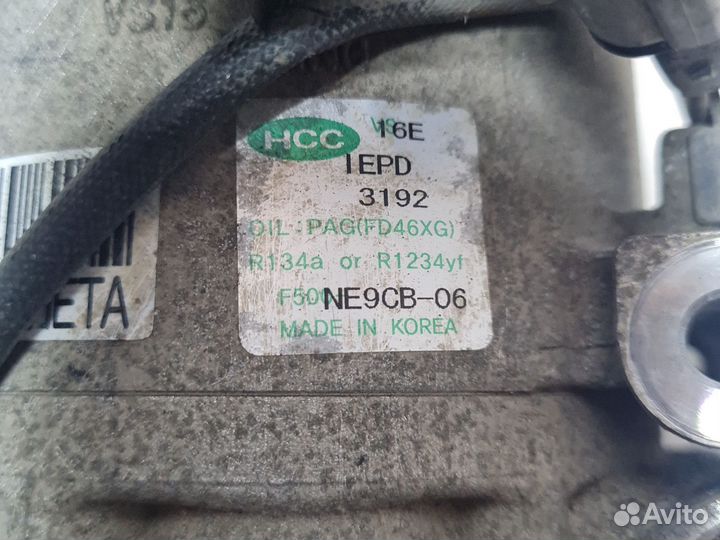 Компрессор кондиционера NE9CB06 Kia Sportage III