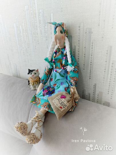 Баба Яга в стиле тильда