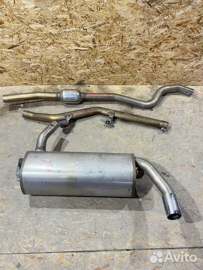 Глушитель выхлоп N20B20 BMW F36 (4 series)