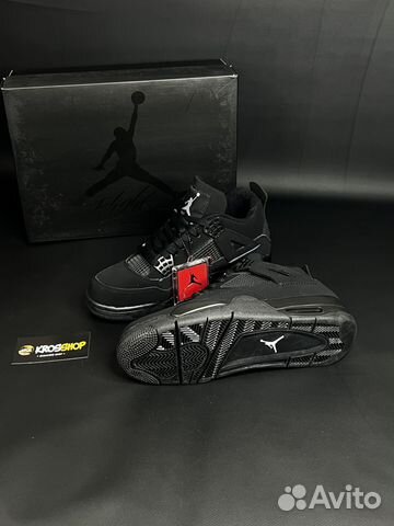 Кроссовки Air Jordan 4 Retro Black Cat