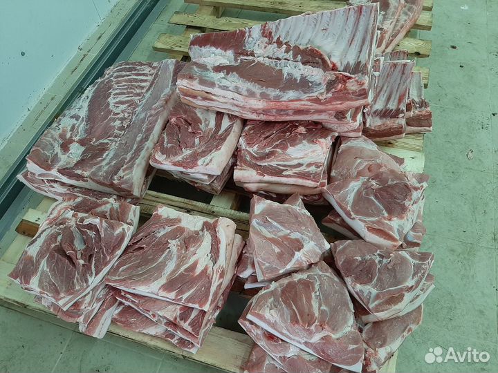 Мясо свинина разделка