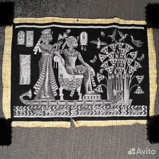Картина из египта на папирусе