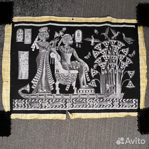 Картина из египта на папирусе