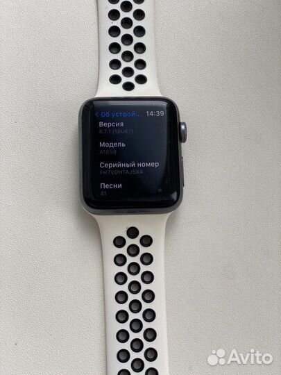 Часы apple watch 3 42mm