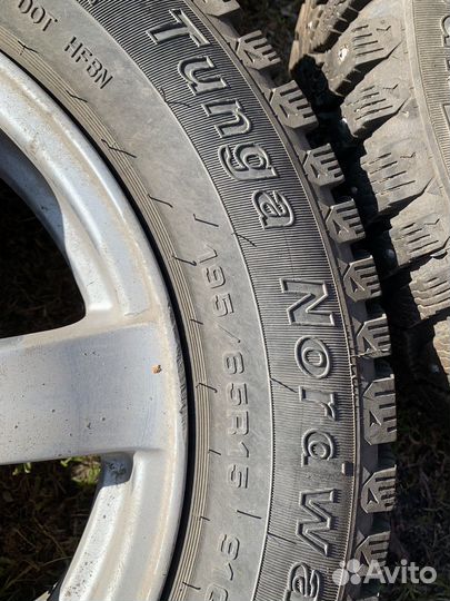 Зимняя резина с дисками r15
