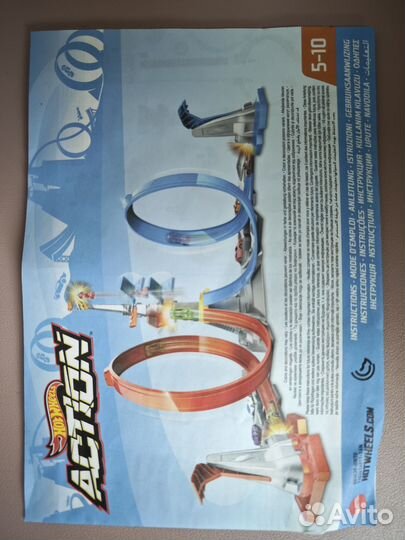 Гоночный трек hot wheels