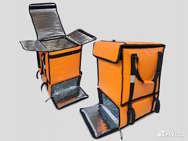 Термосумка контейнер + для пиццы 2в1. Для доставки