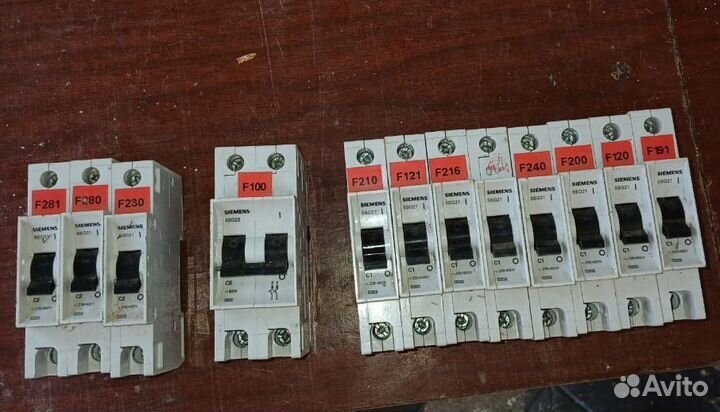 Автоматы электрика бу