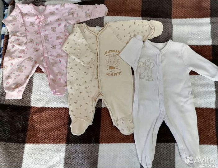 Детские вещи от 0 до 3 месяцев