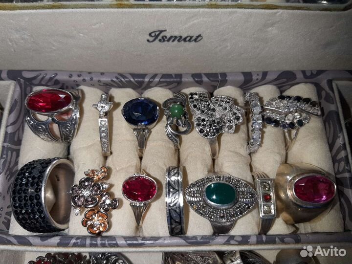 Серебряные кольца серьги Сереб 925/875 Винтаж СССР