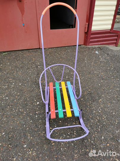 Коляска санки