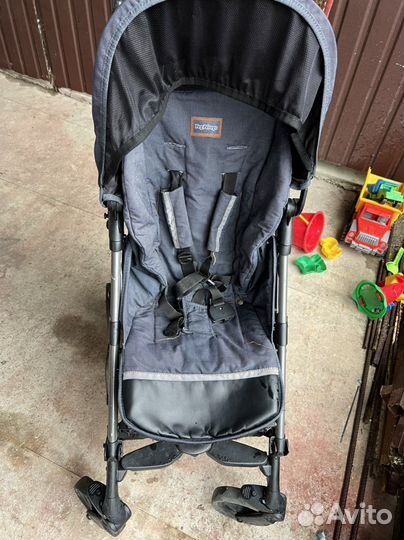 Коляска прогулочная трость peg perego si