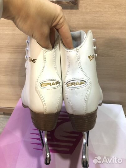 Коньки фигурный Graf Topas 32 размер