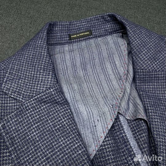 Пиджак Massimo Dutti хлопок/лен р.48 Португалия