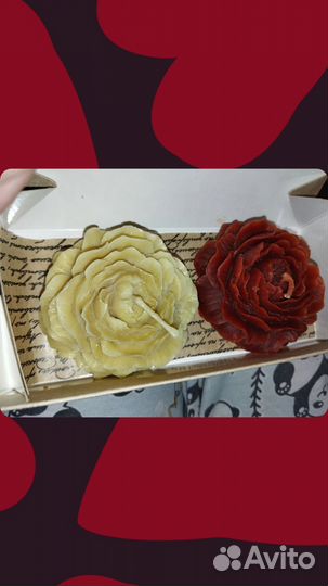 Свечи ручной работы пчелиный воск