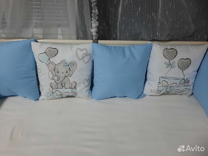 Бортики в кроватку