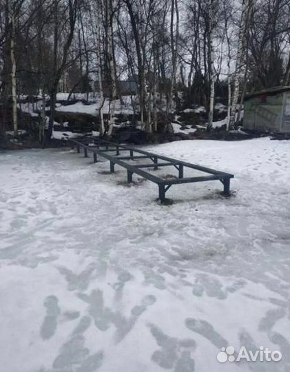 Установка винтовых свай