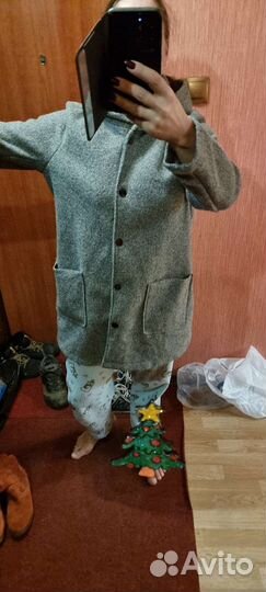 Пальто парка рубашка с капюшоном