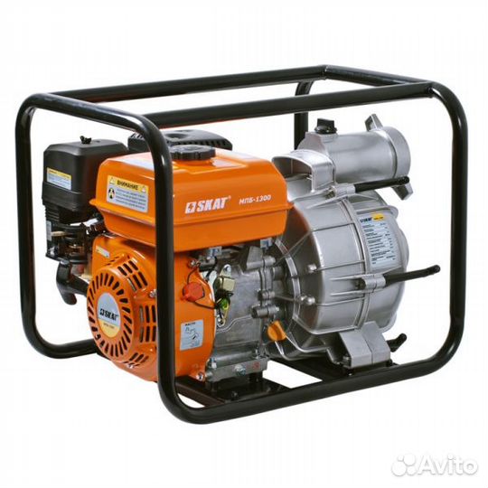 Мотопомпа Скат Мпб-1300+