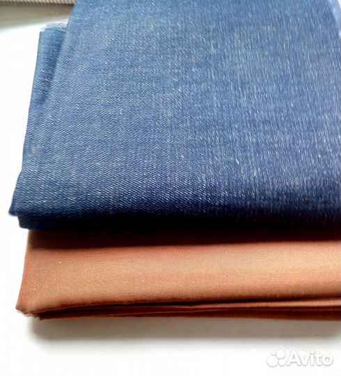 Отрезы ткани, джинса, плащевка, жаккард