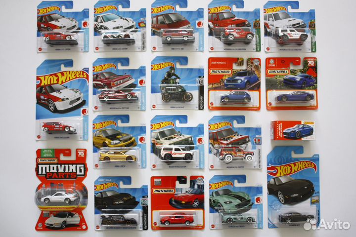 Hot Wheels Mitsubishi, Honda, Nissan, Toyota и тд