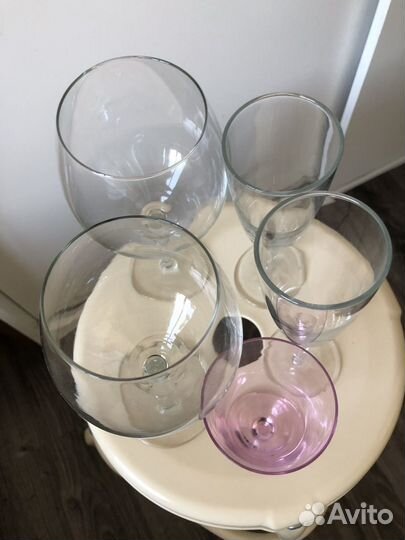 Бокалы IKEA и H&M