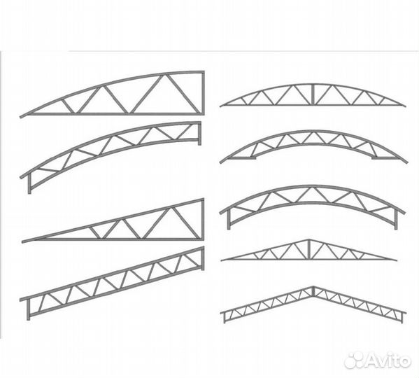Арки, фермы для навеса авто