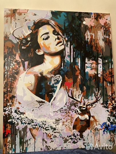 Картина по номерам готовая