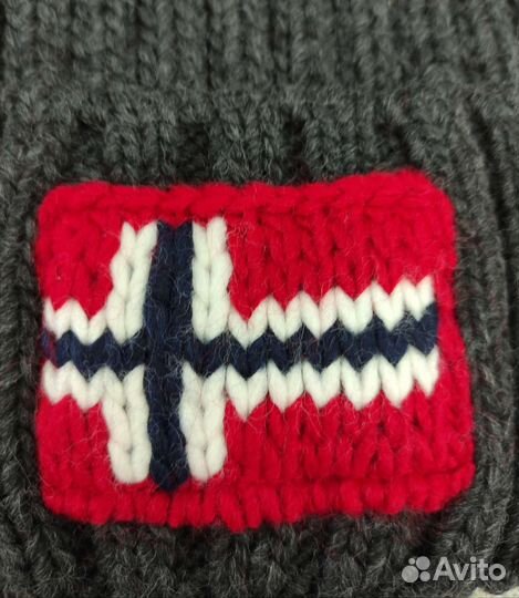 Шапка Napapijri Semiury, серая (Оригинал)