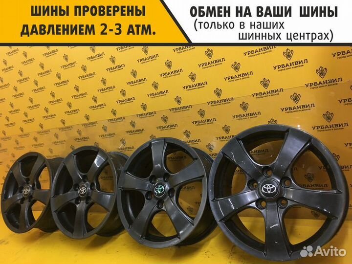 Диски toyota 16 диаметр 5х114,3, цо 60,1