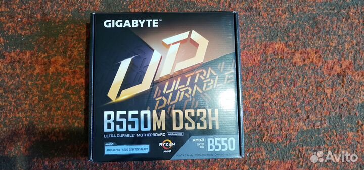 Материнская плата am4 gigabyte b550m ds3h