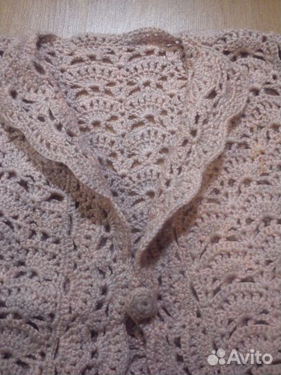 Ажурный жилет