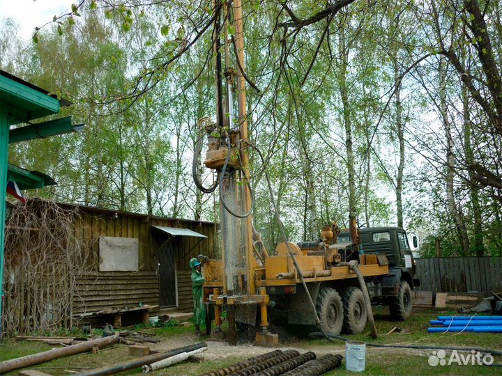 Бурение и промывка скважин на воду