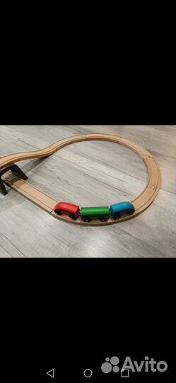 Деревянная дорога Икеа