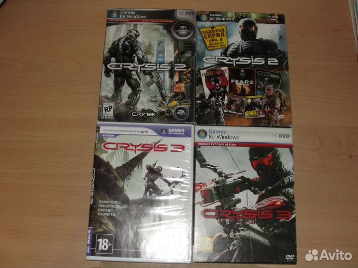 Игры Crysis 2 и Crysis 3 для PC