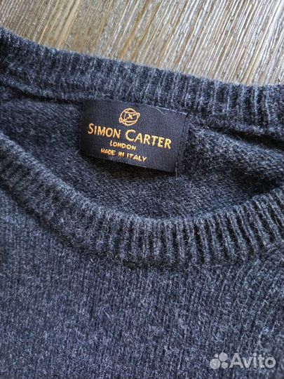 Свитер шерсть кашемир Италия 46-48