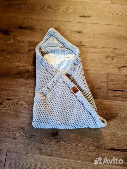 Loomknits конверт для новорожденного