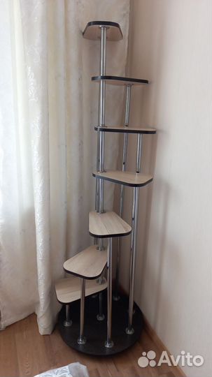 Полка для цветов напольная