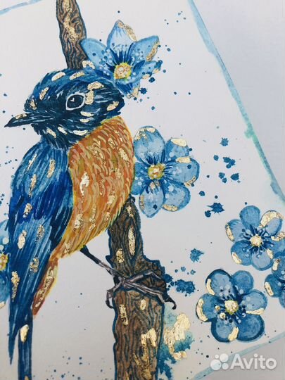 Рисунок акварель